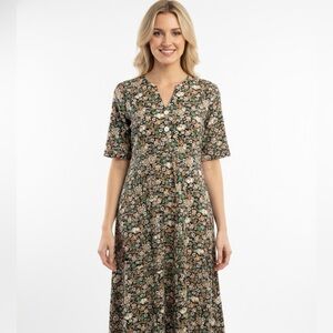 FLORAL maxi dress size XLarge
